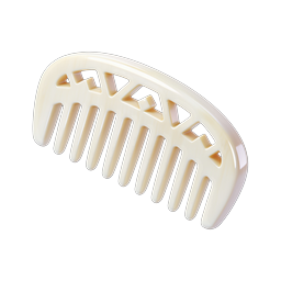 Family Comb 3D Icon - Hair Care & Beauty Asset