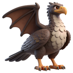 Mythical Griffin Icon - Fantasy Creature Illustration