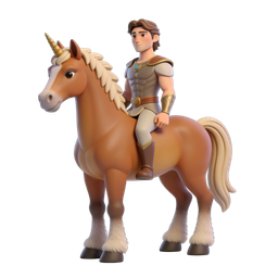 Hero Unicorn Icon for Fantasy Themes