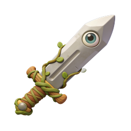 Enchanted Fantasy Eye Sword 3D Icon for Games