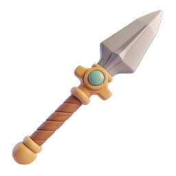 Fantasy Spear Icon for Adventure Games