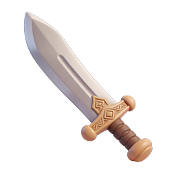 Fantasy Sword Icon for Creative Projects