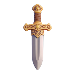 Fantasy Sword Icon - Elegant Weapon Illustration