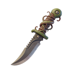Icône 3D dague tentacule fantasy arme de jeu