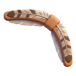Elegant Feather Quill Pen 3D Icon for Writing Tools