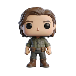 Female Soldier Funko Pop Style Collectible Figure Icon