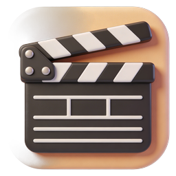 Film Clapperboard Icon - Cinema & Video Production