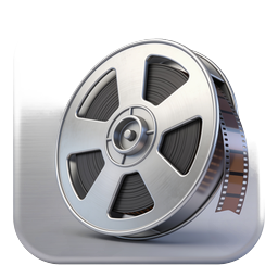 Realistic 3D Film Reel Icon | Cinema & Movie Symbol