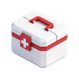 First Aid Kit Icon for Healthcare Applications