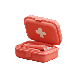 First Aid Kit Medical Box Icon | 3D Healthcare Icon