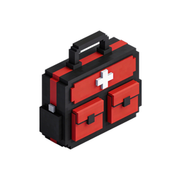 Stylish First Aid Kit Icon for Healthcare Needs