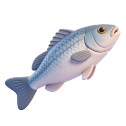Dynamic Fish Icon for Seafood and Marine Themes