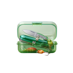 Fishing Tackle Box Icon - 3D Realistic Outdoor Gear