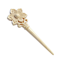 Elegant Floral Hair Pin Decorative Icon