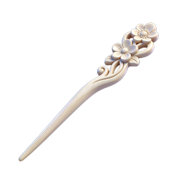 Elegant Floral Hairpin Ornament Icon