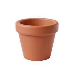 Stylish Flower Pot Icon for Gardening Projects