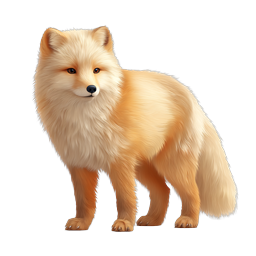 Fluffy Pomeranian Dog Icon - Realistic Pet Illustration
