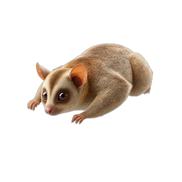 Realistic Flying Rodent Icon for Creative Projects