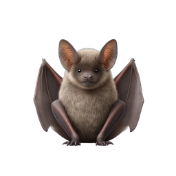 Adorable Cartoon Bat Icon for Fun Designs