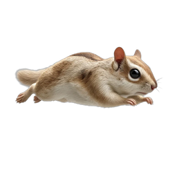 Jumping Squirrel Icon for Wildlife Themes