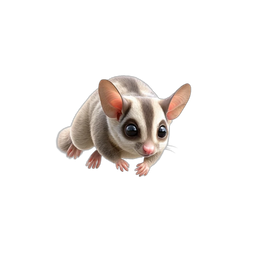 Flying Sugar Glider Icon - Nature and Wildlife Design