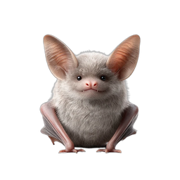 Adorable Cute Bat Icon for Nature Projects