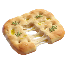 Artisan Focaccia Bread with Rosemary Icon | Italian Flatbread