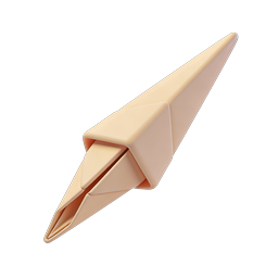 Fountain Pen Nib Icon - 3D Writing Tool Design