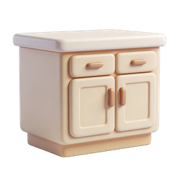 Charming Kitchen Cabinet Icon for Interior Design