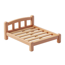 Stylish Bed Icon for Home Decor Projects