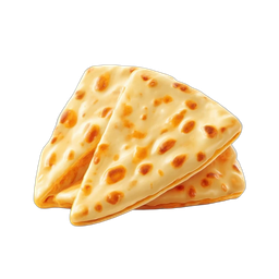Baked Flatbread Icon for Culinary Projects