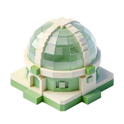 Stunning Green Glass Dome Icon for Modern Architecture