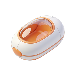 Futuristic Smart Pod Device 3D Tech Icon