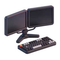 Dual Monitor Icon for Enhanced Productivity