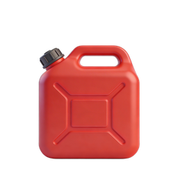 Red Gas Can Icon for Automotive and Energy Use