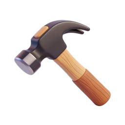 Stylish Hammer Icon for DIY Projects and Tools