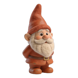 Garden Gnome Figurine - Whimsical Ceramic Garden Decor