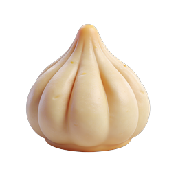 Realistisches 3D-Knoblauchknollen-Icon - Premium-Kulinarik-Asset