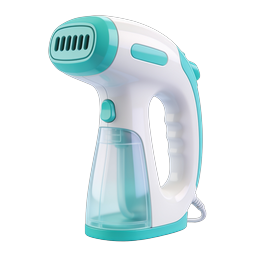 Handheld Garment Steamer Icon - Modern 3D Design