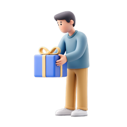 Charming Gift Icon for Celebrations and Promotions