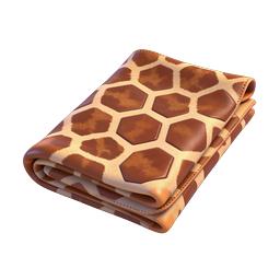 Giraffe Print Bifold Wallet Icon | Fashion Accessory