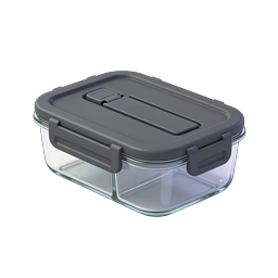 Glass Food Storage Container Icon | Meal Prep Box