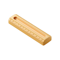 Gold Bar Icon - Realistic Precious Metal Bullion Design
