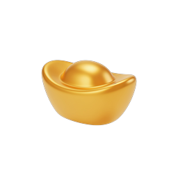 Golden Coin Icon - Symbol of Wealth and Prosperity
