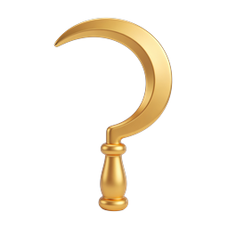 Elegant Golden Question Mark Icon for Inquiry