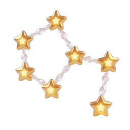 Golden Star Chain Icon - Premium Achievement Symbol
