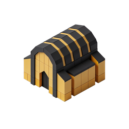 Block Building Icon for Modern Design Projects