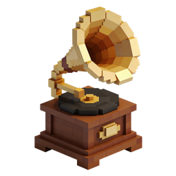 Stylish Gramophone Icon for Music Lovers and Creators