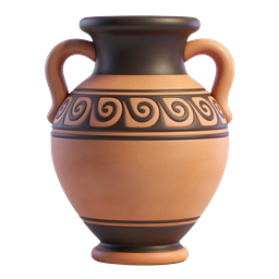 Greek Amphora Vase Icon - Ancient Pottery Design