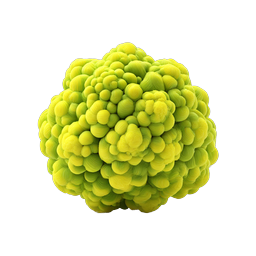 Frisches grünes Broccoli-Cluster 3D-Icon - Gesunde Ernährung